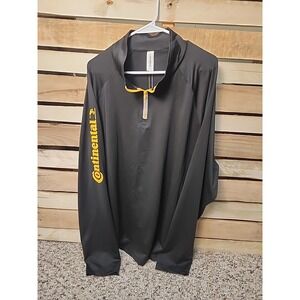 Continental 1/4 Zip Long Sleeve Shirt Size 2XL